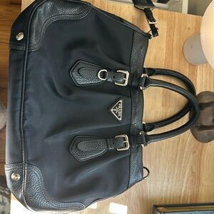 Prada vinyl bag, COA.